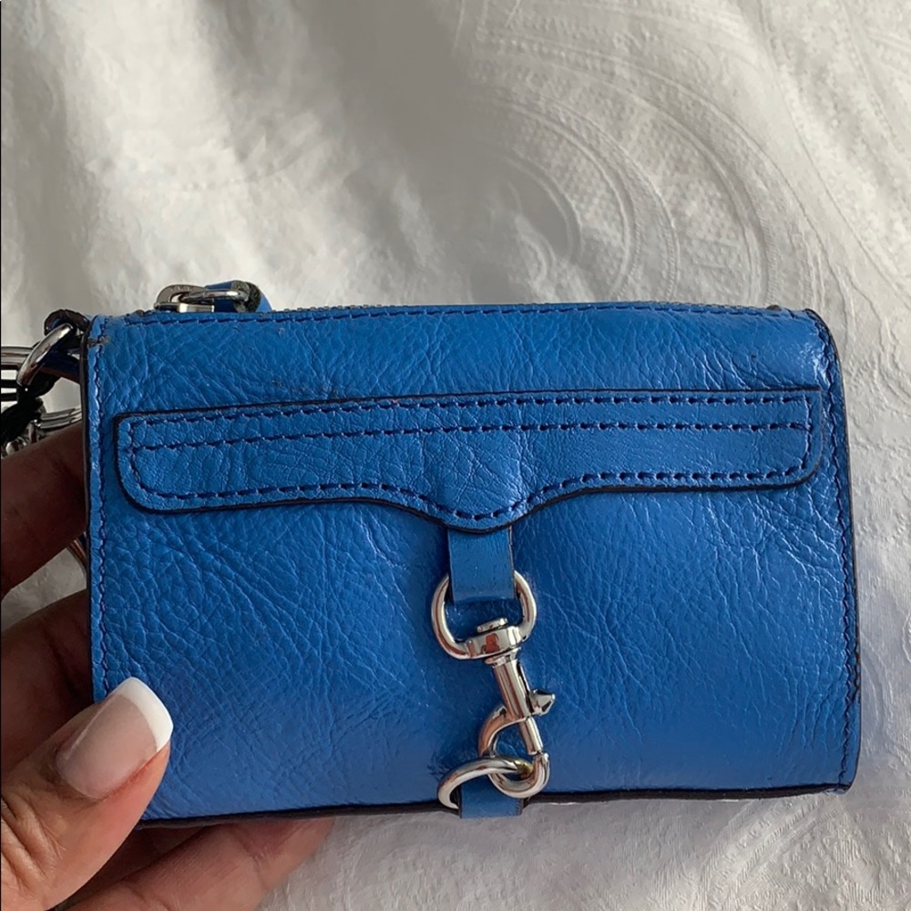 Authentic Rebecca Minkoff Leather Bag Charm Wallet